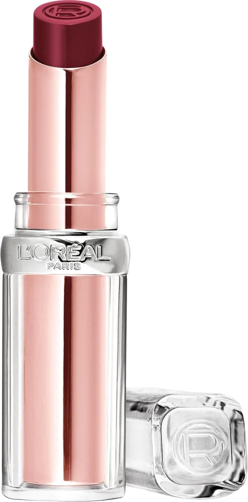 L’Oréal Paris L'Oreal Glow Paradise Hydrating Balm-in-Lipstick with Pomegranate Extract, Ecstatic Mulberry, 0.1 Oz