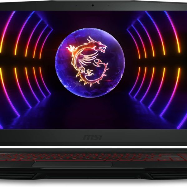 لابتوب العاب ام اس اي GF63 بشاشة 15.6 انش ومعالج انتل كور i5 10500H وبطاقة رسومات GTX1650 وذاكرة RAM 8GB وهارد 512GB NVMe SSD وويندوز 10 اسود 10SC 838 ويندوز