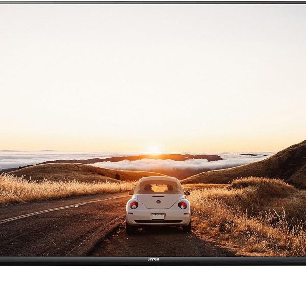 تلفزيون سمارت LED من سلسلة هاي فيدا 4K UHD وHDR، طراز RO-55LHS، أسود
