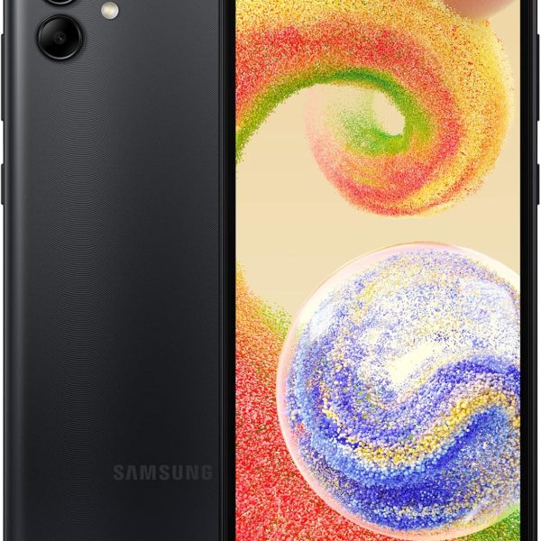 Samsung Galaxy A04, 32GB, 3GB RAM, Dual SIM, Black (KSA Version)