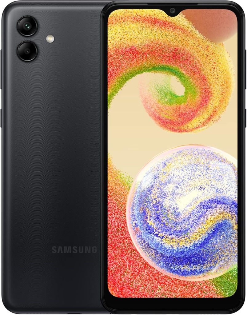 Samsung Galaxy A04, 32GB, 3GB RAM, Dual SIM, Black (KSA Version)