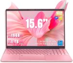 لابتوب اميتا 15.6 انش، الجيل 12 N95 (حتى 3.4GHz)، 16GB DDR4 RAM، 1TB NVME SSD، ويندوز 11 برو واوفيس 365، نوت بوك محمول مع كيبورد باضاءة خلفية، واي فاي ثنائي النطاق (16+1T)