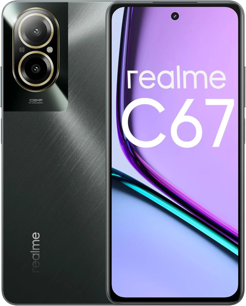realme C67 Dual-SIM 128GB ROM + 6GB RAM 4G (Black Rock)