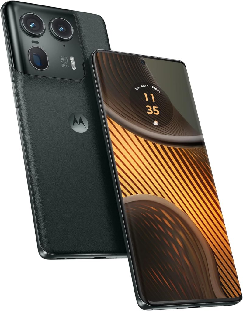 موتورولا إيدج 50 ألترا XT2401-1 سعة 1 تيرابايت + 16 جيجابايت، ثنائي الشريحة 5G، رمادي ، معالج Snapdragon ® 8s الجيل الثالث، 50 ميجابكسل، شاشة OLED مقاس 6.7 بوصة، بطارية 4500 مللي أمبير، أندرويد 14