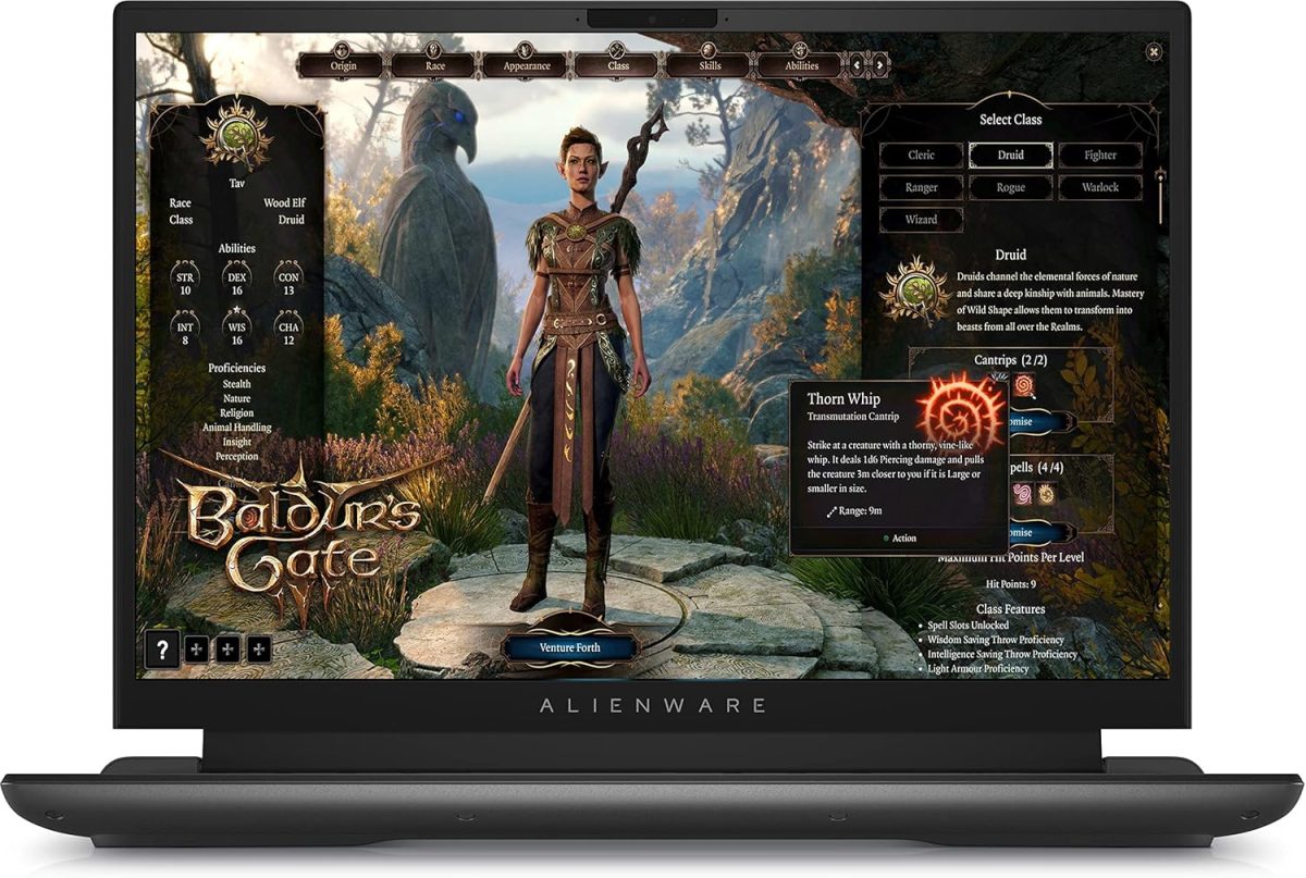 ديل لابتوب العاب الين وير m16 (2023) | 16 انش FHD+ | كور i7-4TB SSD - RAM - RTX 4060 | 16 نواة عند 5GHz - وحدة معالجة مركزية الجيل 13 - 8GB GDDR6 ويندوز 11 هوم