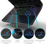 ⁦ايسر لابتوب العاب بريداتور هيليوس 300، انتل i7-10750H، انفيديا جيفورس RTX 2070 ماكس-كيو 8GB، شاشة 15.6 انش FHD 240Hz 3ms IPS، 16GB ثنائي القناة DDR4، 512GB NVMe SSD، واي فاي 6، كيبورد RGB،⁩ - الصورة ⁦6⁩