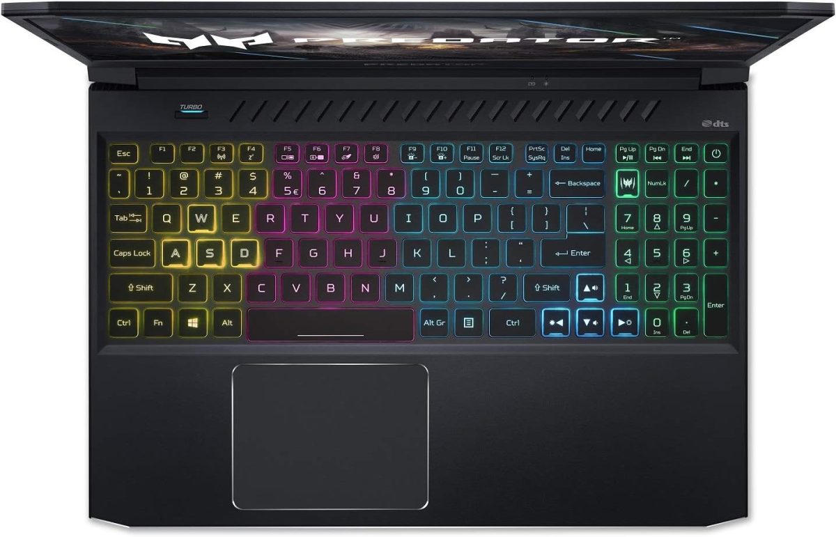 ⁦ايسر لابتوب العاب بريداتور هيليوس 300، انتل i7-10750H، انفيديا جيفورس RTX 2070 ماكس-كيو 8GB، شاشة 15.6 انش FHD 240Hz 3ms IPS، 16GB ثنائي القناة DDR4، 512GB NVMe SSD، واي فاي 6، كيبورد RGB،⁩ - الصورة ⁦11⁩