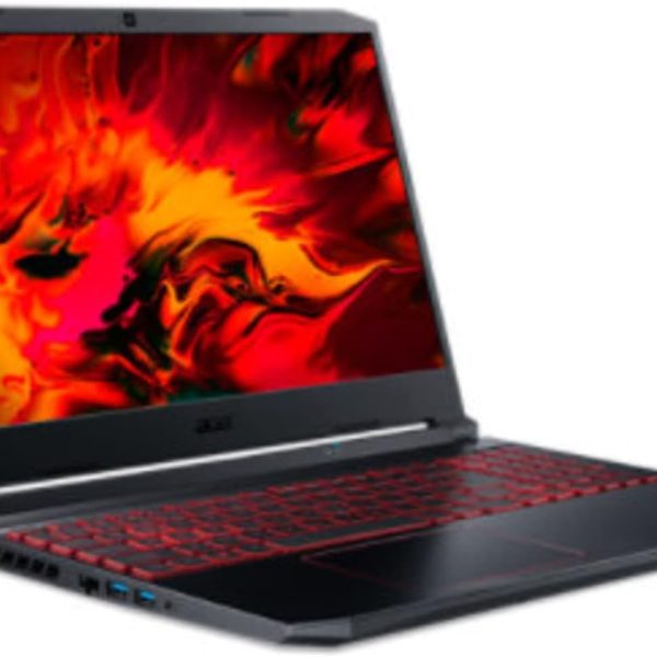 ايسر لابتوب نيترو 5 15 AN515-55 بشاشة 15.6 انش 1920×1080 FHD ومعالج كور i5-10300H وهارد SSD سعة 1TB وذاكرة RAM 16GB وانفيديا جيفورس GTX 1650 رباعي النواة بتردد 4.5GHz وGDDR5 4GB وويندوز 11 هوم، اسود