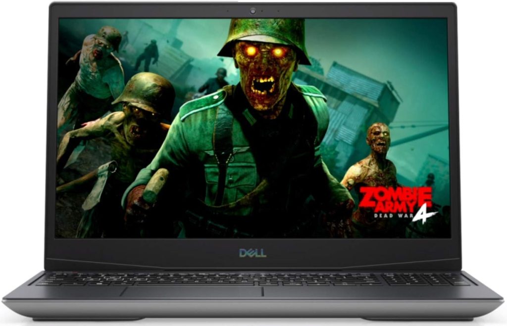 ديل لابتوب العاب G5 SE 5505 15.6 انش FHD IPS عالي الاداء ومعالج AMD الجيل الرابع رايزن 5 4600H سداسي النواة وذاكرة RAM 32GB وSSD PCIe 1TB وكيبورد باضاءة خلفية وAMD راديون RX 5600M وويندوز 10