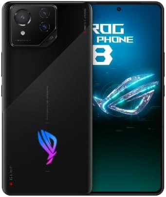 اسوس روق فون 8 256 جيجا 16 رام سناب دراقون الجيل الثالث 5G النسخة العالمية بشريحتين أسود