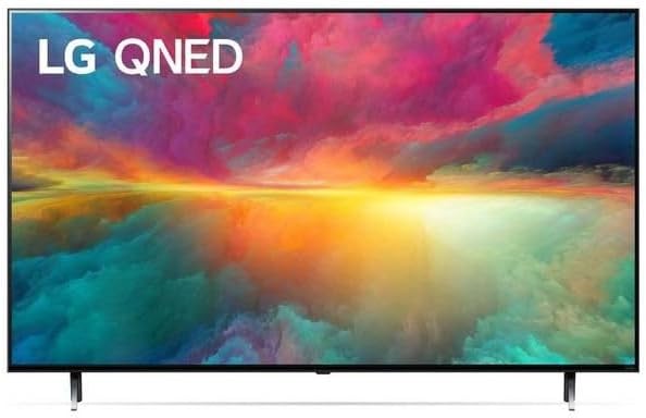 LG تلفزيون ذكي 75 بوصة بنظام تشغيل ويب او اس، جهاز تحكم عن بعد ماجيك، HDR10 برو، ترقية 4K، صوت الذكاء الاصطناعي برو (5.1.2 قناة)، سلسلة QNED75 - 75QNED756RB