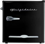 ثلاجة صغيرة من FRIGIDAIRE EFR176- AMZ EFR176 ريترو - موفرة للطاقة - قابلة للتعديل للتحكم في درجة الحرارة - فتاحة زجاجات مثبتة على الجانب - مثالية للمبنى والمكتب والمنزل والجراج والشقة 1.6 قدم مكعب