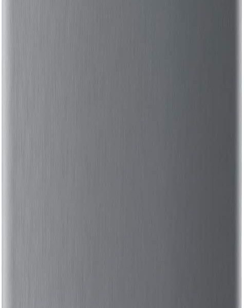 Haas 6.2 Cubic Feet Single Door Refrigerator with Adjustable Shelves Silver, 176 Liter Model No HRK109S
