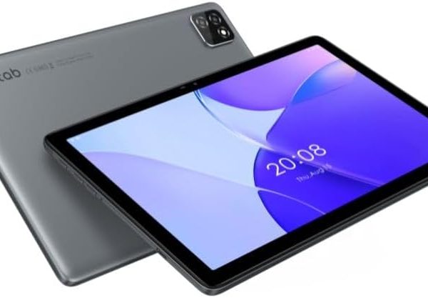 G-تاب تابلت C30 مع قلم 10.1 انش 4G ثماني النواة 8GB RAM + 128GB ROM كاميرا 5+13MP شاشة LCD داخلية 1920×1200 بطارية 6580mAh حافظة كيبورد رمادي واي فاي بلوتوث