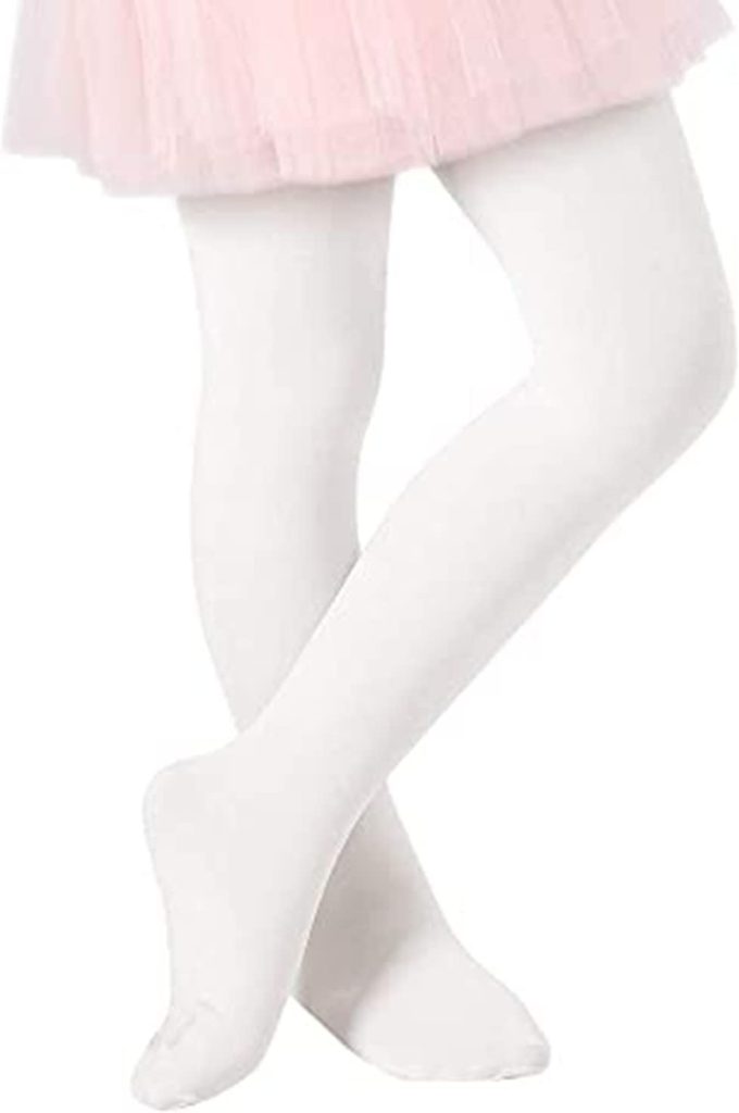 Footed Dance Sockings Ballet Tights Kids Super Elasticity School Uniform Tights For Girls-M