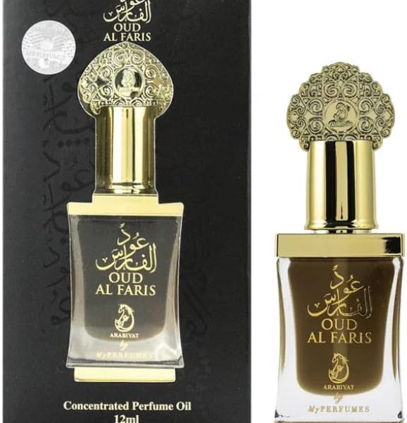 عربيات زيت عطري مركز من عود الفارس 12 مل، للجنسين