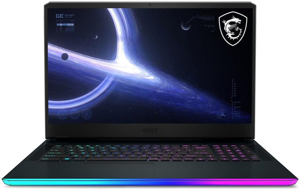 لابتوب GE76 رايدر 11UH,245 ام اس اي GE76 رايدر بشاشة 17.3 انش FHD، كور i7,11800H، جيفورس RTX3080، 32، SSD NVMe 1TB، ويندوز 10، لون ازرق تيتانيوم 11UH,245