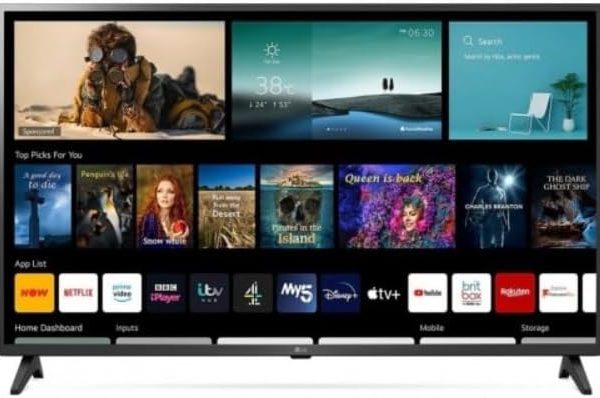 تلفزيون كيه ام سي 65 بوصة 4K KWS65U02 - ذكي نظام تشغيل ويب او اس دقة 4K مضاد للتوهج HDR10 شاشة LED موديل 2023 فضي أسود