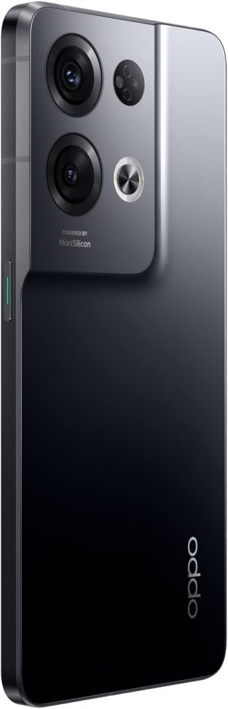 اوبو جوال رينو 8 برو ثنائي شرائح الاتصال - روم 256GB - RAM 12GB جي اس ام فقط بدون سي دي ايه هاتف ذكي 5G مفتوح من المصنع اسود لامع اصدار عالمي