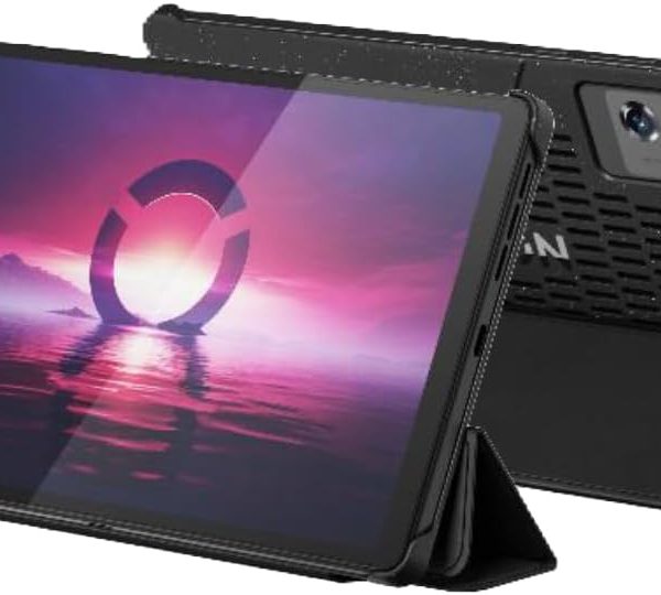 Lenovo Legion Tab, 8-inch, ECLIPSE BLACK, Qualcomm® Snapdragon™ 8 Gen3 OC 3.3GHz, 12GB Ram, 256GB Storage, WIFI, 6550mAh Battery, TB321FU,with Folio Case and Glass Film, ZAEF0032SA