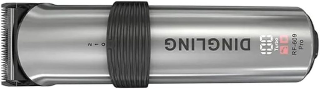 دنجلينج ماكينة حلاقة الشعر RF 609 برو بتصميم جديد وتقنية متقدمة احدث موديل بمنفذ USB نوع C قابلة لاعادة الشحن ويمكن استخدامها - محول مباشر RF-609