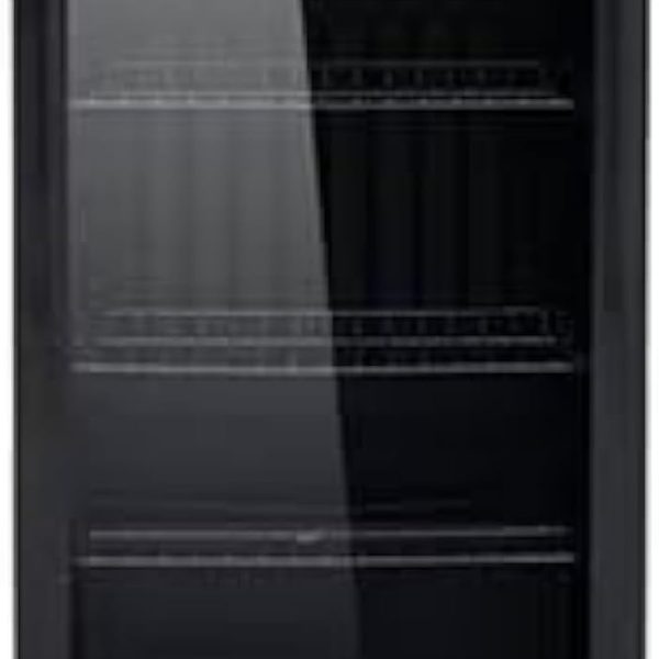 Dansat Glass Door Display Refrigerator 90.0 L D190Sc Black