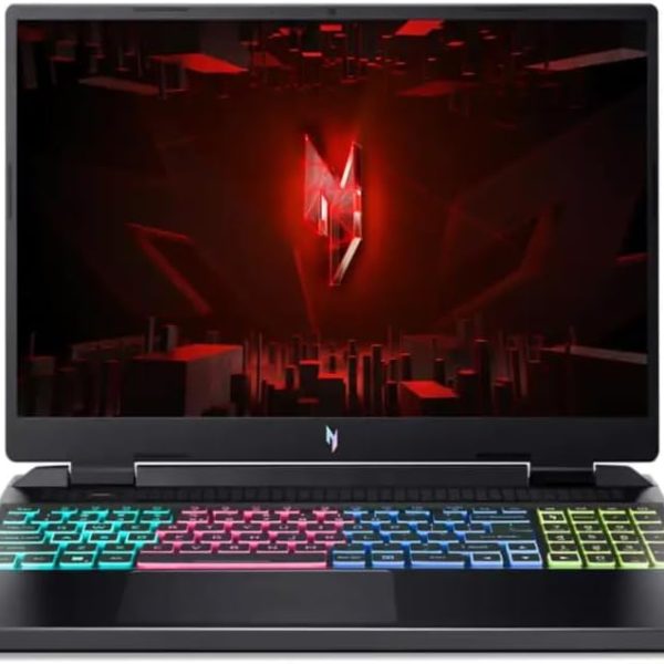 acer Nitro 16 Gaming Laptop, Intel 14-Core i7-13700H, 16" FHD+ 165Hz IPS Display, NVIDIA GeForce RTX 4050, 16GB DDR5 1TB SSD, 4-Zone RGB Backlit Keyboard, Thunderbolt 4, HDMI 2.1, Wi-Fi 6, Win10 Home