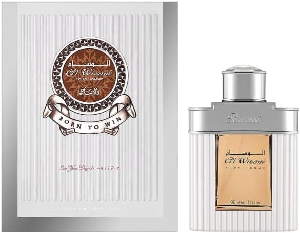 عطر او دي بارفان الوسام داي للرجال من الرصاصي، 100 مل