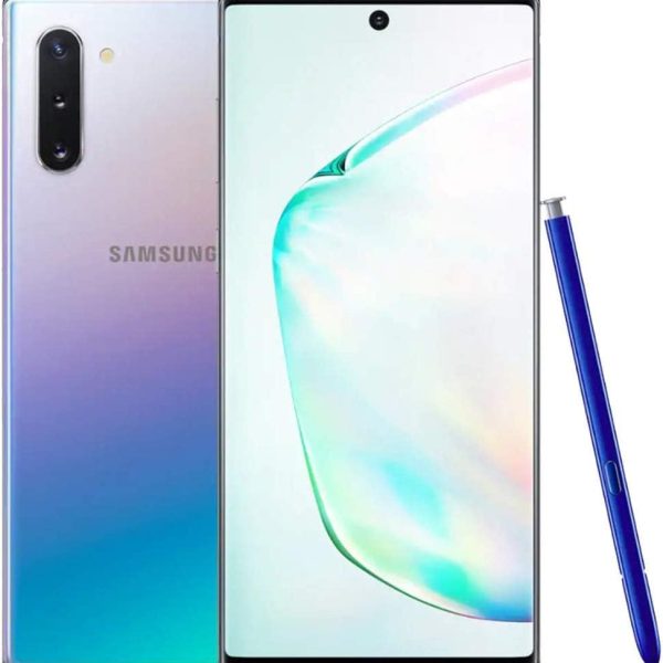 سامسونج جالكسي نوت 10 بلس (Sm-N9750/Ds) ثنائي شرائح الاتصال 512 جيجابايت/12 جيجابايت، 6.8 بوصة جي اس ام غير مقفل من المصنع، اصدار سناب دراغون الدولي بدون ضمان - اورا جلو