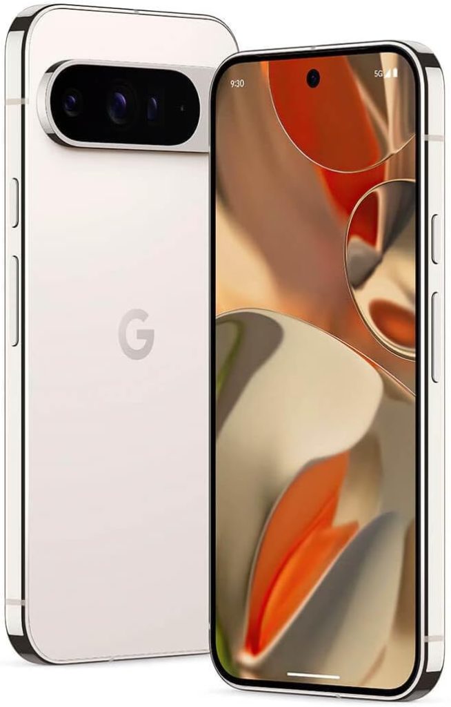 جوجل جوال بيكسل 9 برو اكس ال 5G 2024 GZC4K النسخة الدولية ثنائي شرائح شريحة نانو اتصال الكترونية هاتف ذكي اندرويد 14 غير مقفل تخزين 256GB ذاكرة RAM 16GB بورسلين