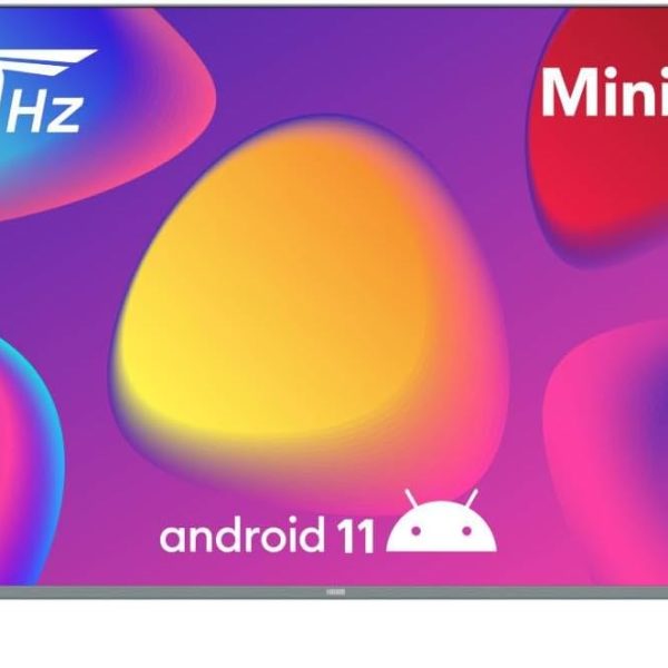 هام تلفزيون سمارت - 65 بوصة - UHD - 4K - اندرويد - Hm4K65S11Tnd، أسود