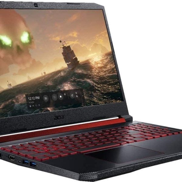 لابتوب AN515 54 54W2 نيترو5 من ايسر كور i5 9300H شاشة 15.6 انش FHD IPS 256 ب PCIe SSD سعة 8 و3 VGA وGTX1050 ويندوز 10 اسود AN515 54W2 جب د ار4