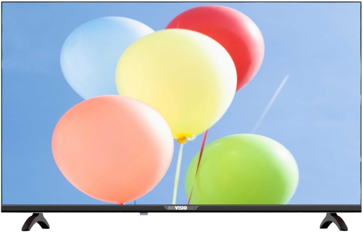 فيزيو تلفزيون ذكي 43VSSU3 بدون اطار FHD اندرويد 12 مقاس 43 بوصة، LED، أحمر