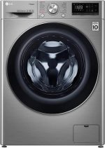 LG 8 kg Front Load Washing Machine with Tempered Glass Door | Model No WFV0812XM with 2 Years Warranty