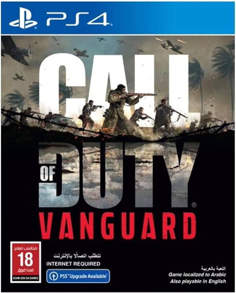 لعبة كول اوف ديوتي فانجارد بنسخة عربية وانجليزية مناسبة لـ PS4 من اكتيفجن