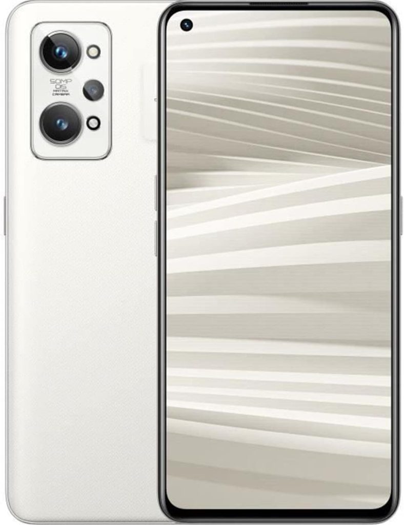 ريلمي جوال جي تي 2 ثنائي شرائح الاتصال بذاكرة روم 256GB - RAM 12GB اس ام | سي دي ايه هاتف ذكي 5G مفتوح من المصنع ابيض ورقي - اصدار عالمي