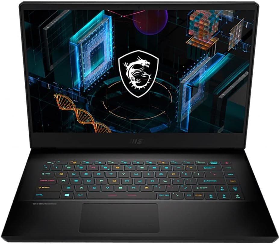 MSI لابتوب GP66 ليوبارد للالعاب والترفيه (انتل i7-11800H ثماني النواة، ذاكرة RAM 32GB وSSD PCIe 1TB، RTX 3070، شاشة 15.6 انش FHD (1920x1080)، واي فاي، بلوتوث، كاميرا ويب، 1xHDMI، ويندوز 10 هوم) مع