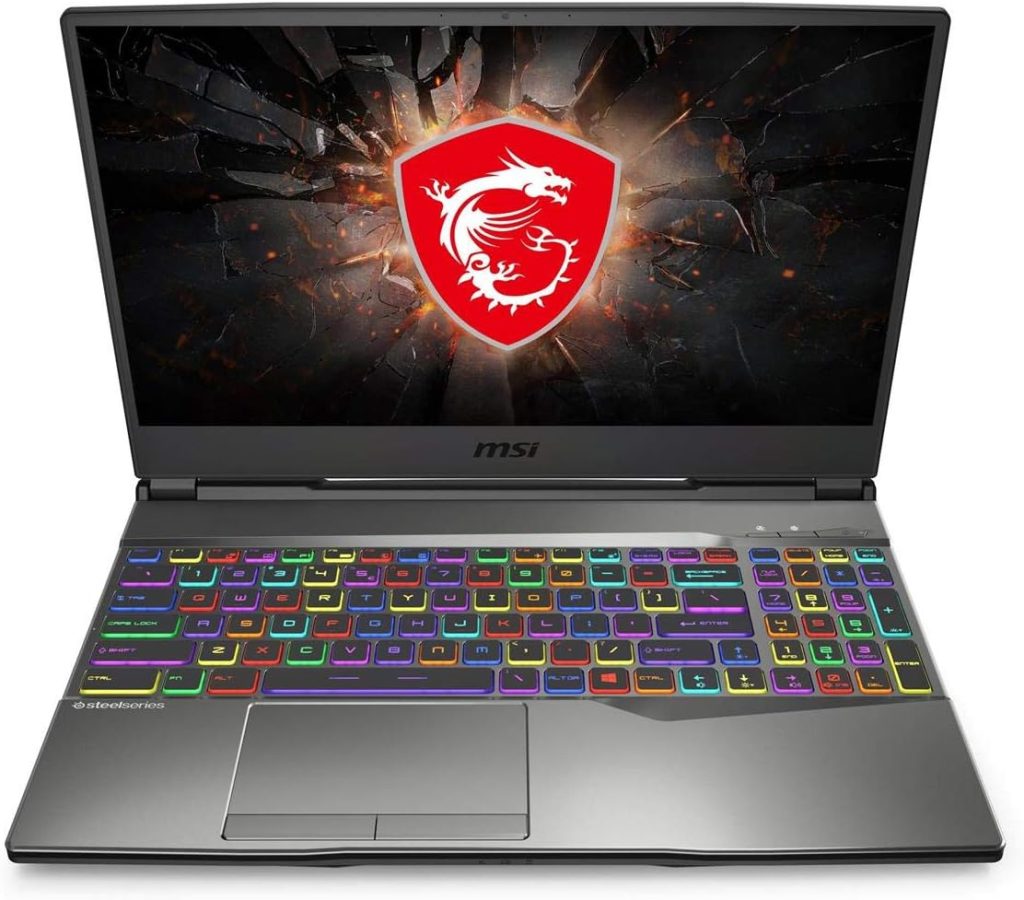 MSI لابتوب العاب GP65 ليوبارد 10SDK-049 15.6 انش 120Hz 3ms انتل كور i7-10750H GTX 1660 Ti 16GB 512GB NVMe SSD ويندوز 10 جاهز للواقع الافتراضي