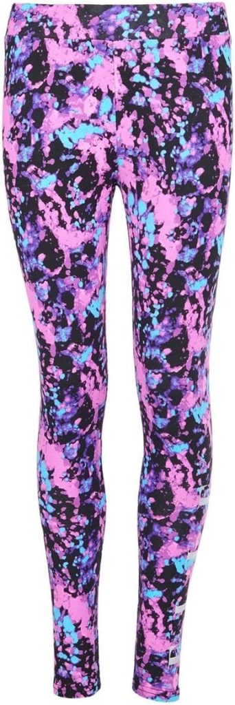 ELLE Girl's ELL0541D12 Butterfly Aop Leggings Violet