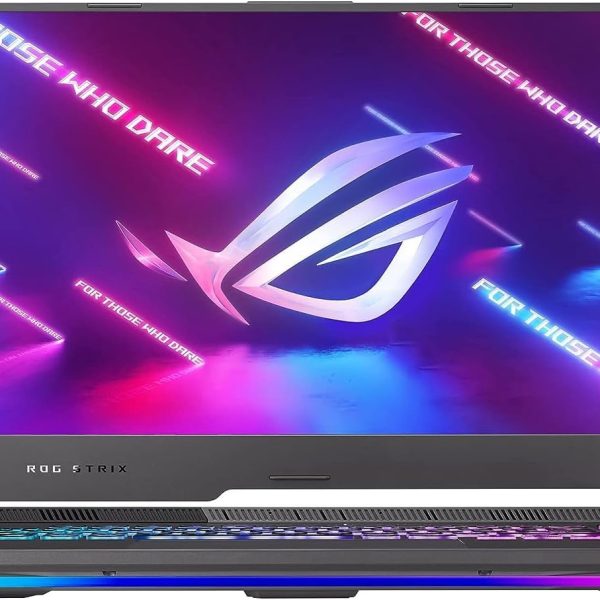 لابتوب روج ستريكس من اسوس G15 G513IC-HN039W بشاشة FHD 15.6 انش ومعالج AMD رايزن 7 4800H تردد 2.9GHz وRAM 16GB وSSD 1TB وبطاقة عرض مرئي انفيديا جيفورس RTX 3050 وGDDR6 4GB وكيبورد باضاءة خلفية RGB