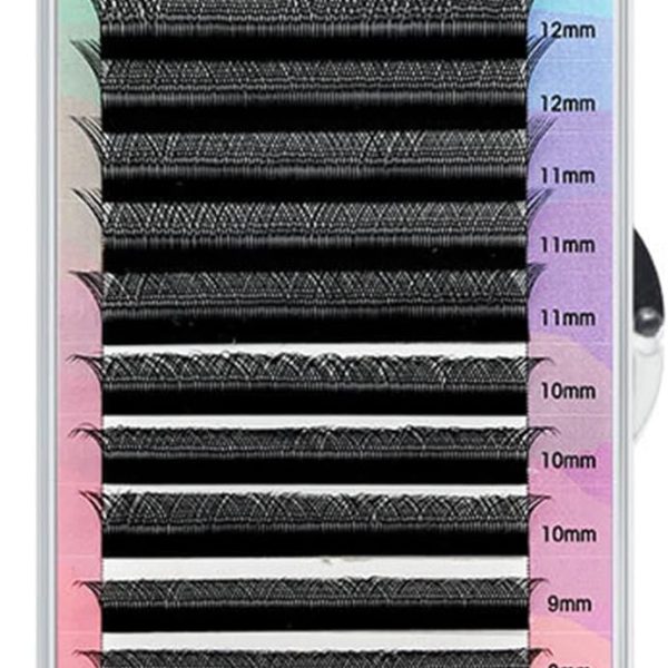 Boolygo Lash Clusters DIY Eyelash Extensions Lashes C D Curl B&Q LASH Mega Volume Individual Lashes Eyelash Clusters Extensions Lashes Cluster DIY (0.07 C, 8~15 Mix)