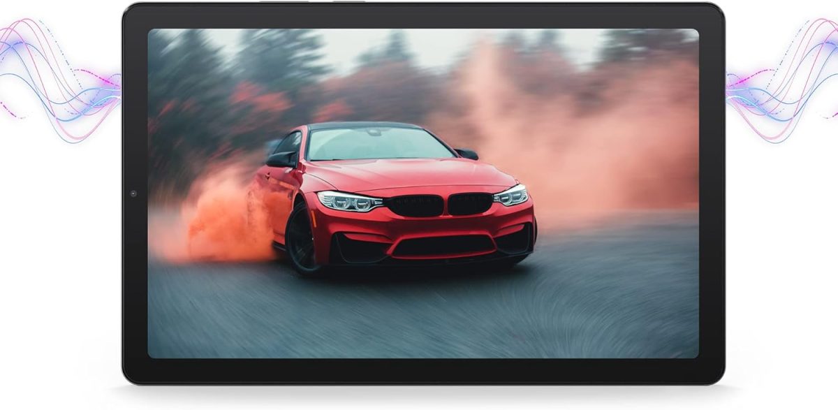 ⁦لينوفو تاب M9 بشاشة لمس 9 انش HD (1340×800) IPS 400 وحدة مضيئة في البكسل مضادة للبصمات، معالج ميديا تيك هيليو G80، ذاكرة RAM 4GB، SSD 64GB، اندرويد 12 - [ZAC30052AE]، واي فاي، ثلجي⁩ - الصورة ⁦3⁩
