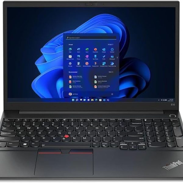 لينوفو لاب توب ثينك باد E15 AMD رايزن 7-5825U ذاكرة رام 8 جيجابايت هارد SSD 512 بطاقة رسومات راديون شاشة 15.6 بوصة FHD 1920x1080 IPS ويندوز 11 بروفيشينال - اسود