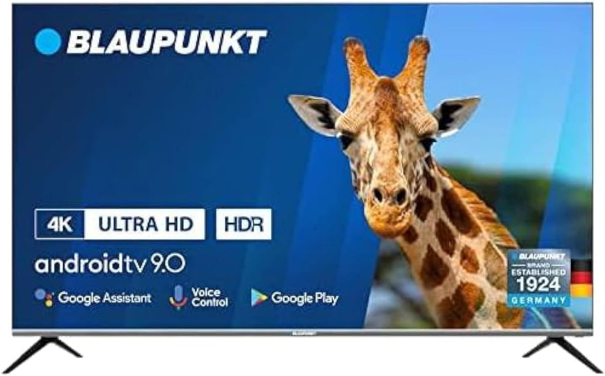 شاشة تلفزيون بلوبنكت 65UN265D 65 بوصة ذكي اندرويد UHD بدقة 4K لون اسود