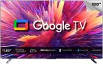 سكاي ورث 100SUF958P 100 بوصة QLED 4K UHD 3840 X 2160 2.1 HDMI 120Hz ذكي (تلفزيون جوجل)، رمادي