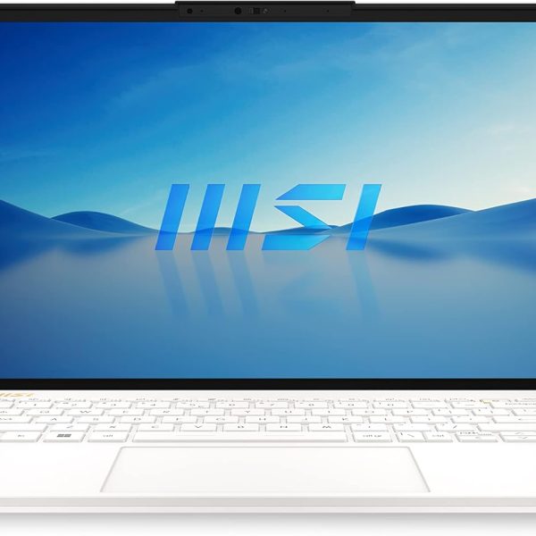 MSI لابتوب برستيج 13 ايفو 13.3 انش FHD+ انتل كور i5-1240P، انتل ايريس Xe، 16GB DDR4، 512GB NVMe SSD، ثاندربولت 4، HDMI، قارئ بطاقات MicroSD، ويندوز 11 هوم: ابيض نقي A12M-070US