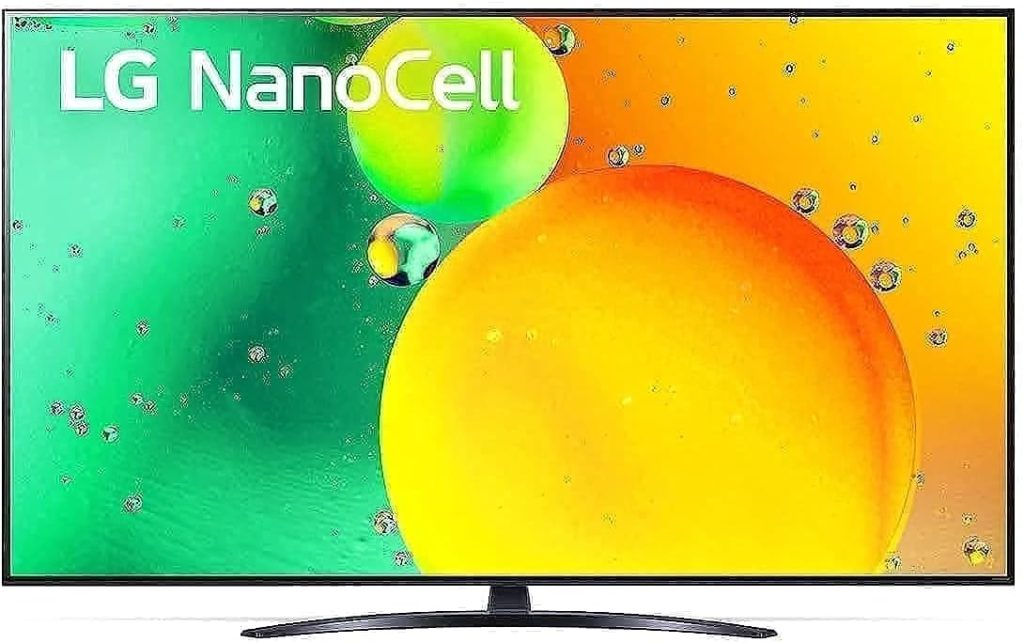 LG NanoCell TV 55" NANO79 Series, Cinema Screen Design 4K Active HDR WebOS Smart AI, 55NANO796QA