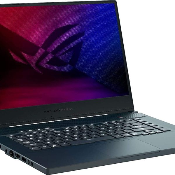 احدث لابتوب العاب اسس روج زيفيروس M15 بشاشة FHD 15.6 انش 240Hz IPS ومعالج انتل كور i7-10750H الجيل العاشر وذاكرة RAM 16GB وSSD PCIe 1TB وانفيديا جيفورس RTX 2070 ماكس-كيو 8GB GDDR6 وكيبورد باضاءة خلفية