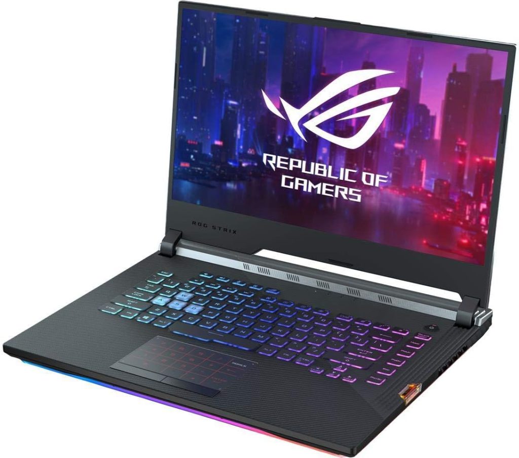 لابتوب روج ستريكس هيرو 3 من اسوس 144 انش نوع IPS دقة Full HD كرت شاشة جيفورس RTX 2070 كور i7 9750H سعة 16 512 Pcie بالوان ار جي بي ويندوز 10 برو جب د ار4