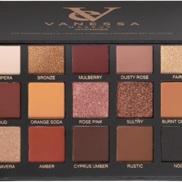 vanessa makeup 15 Color Hyponce Eyeshadow Palette